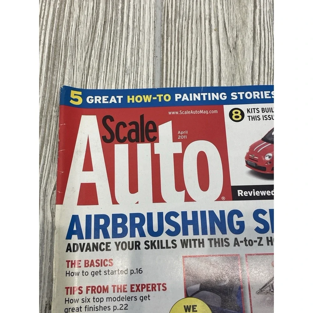 Scale Auto Magazine April 2011 Model Car Enthusiast Airbrushing Special